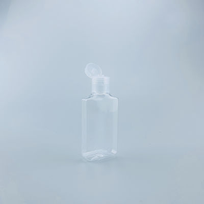 Capacità ottagonale trasparente 60ml Flip Cap della bottiglia