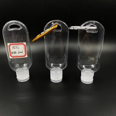 Bottiglia capovolta portatile del ODM da 50 ml Flip Top Plastic