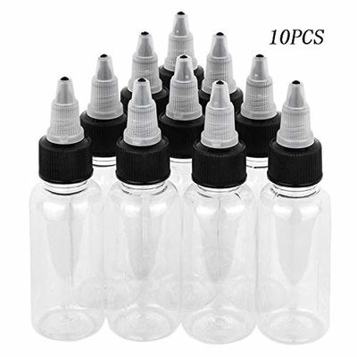 Vape lubrifica le bottiglie di plastica superiori di compressione di torsione vuota di Eliquid