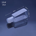 Bottiglie eliminabili del recipiente di plastica del gel 0.68oz di disinfezione
