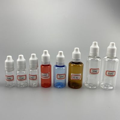 Piccole bottiglie del recipiente di plastica dell'olio 5ml 10ml della sigaretta della bocca di anti furto