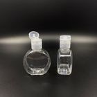 Bottiglie vuote eliminabili rotonde del contenitore del prodotto disinfettante 30ml della mano